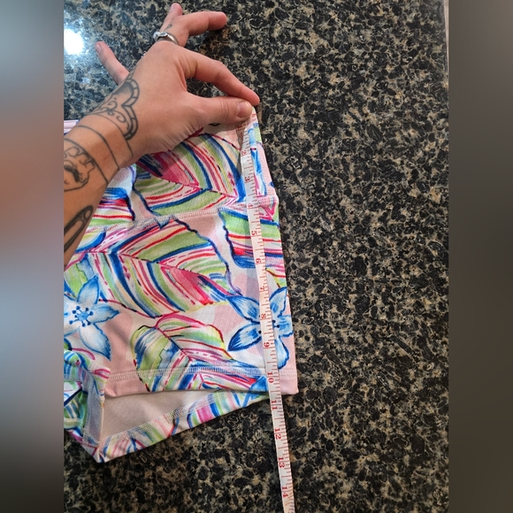 Fleo 2.5 Inseam Pink Flowers Shorts - Picture 5 of 7